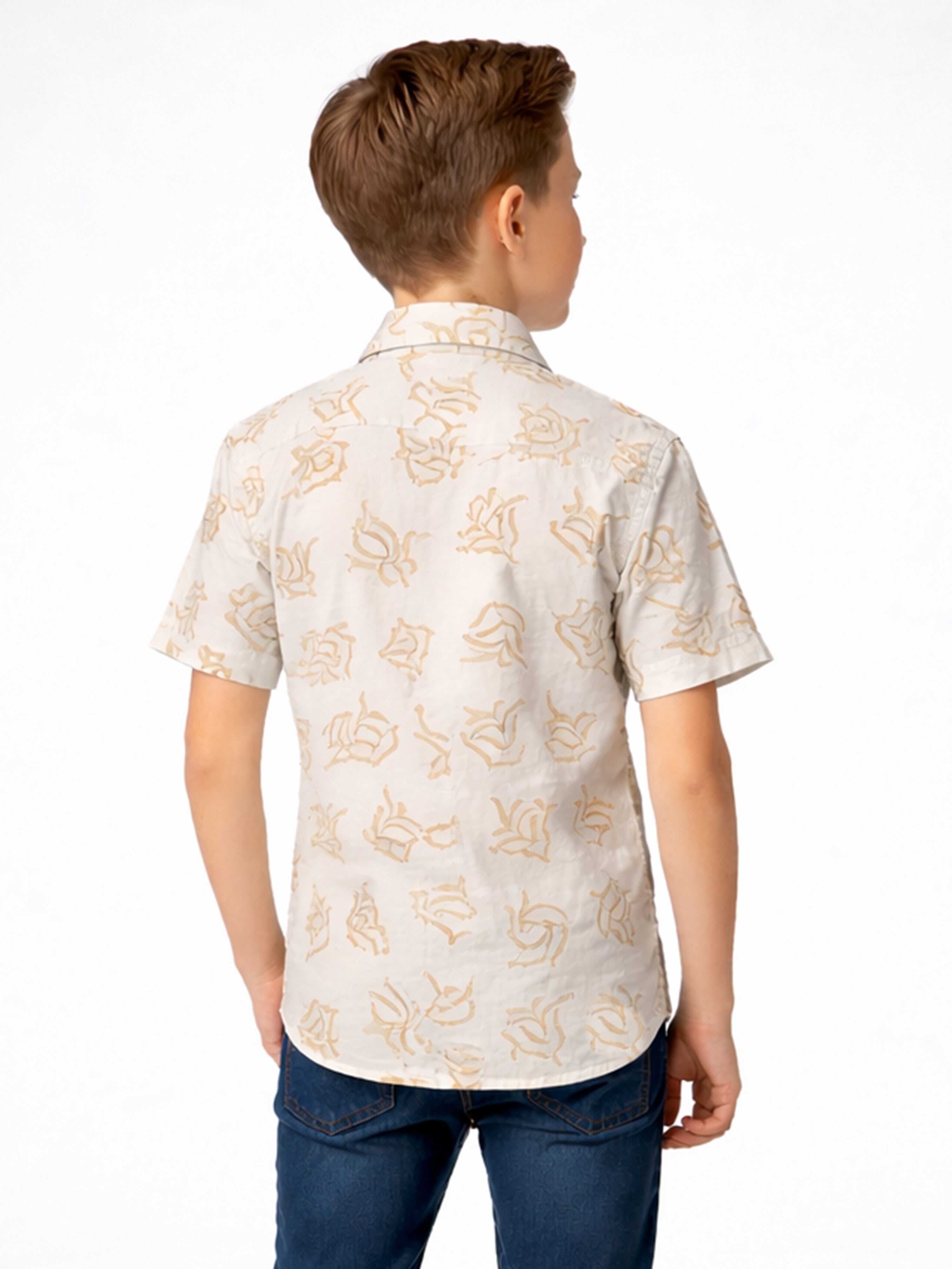 Boys’ Casual Printed Shirt