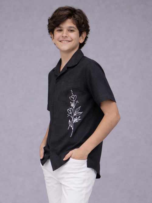 Black Flowers(Black)