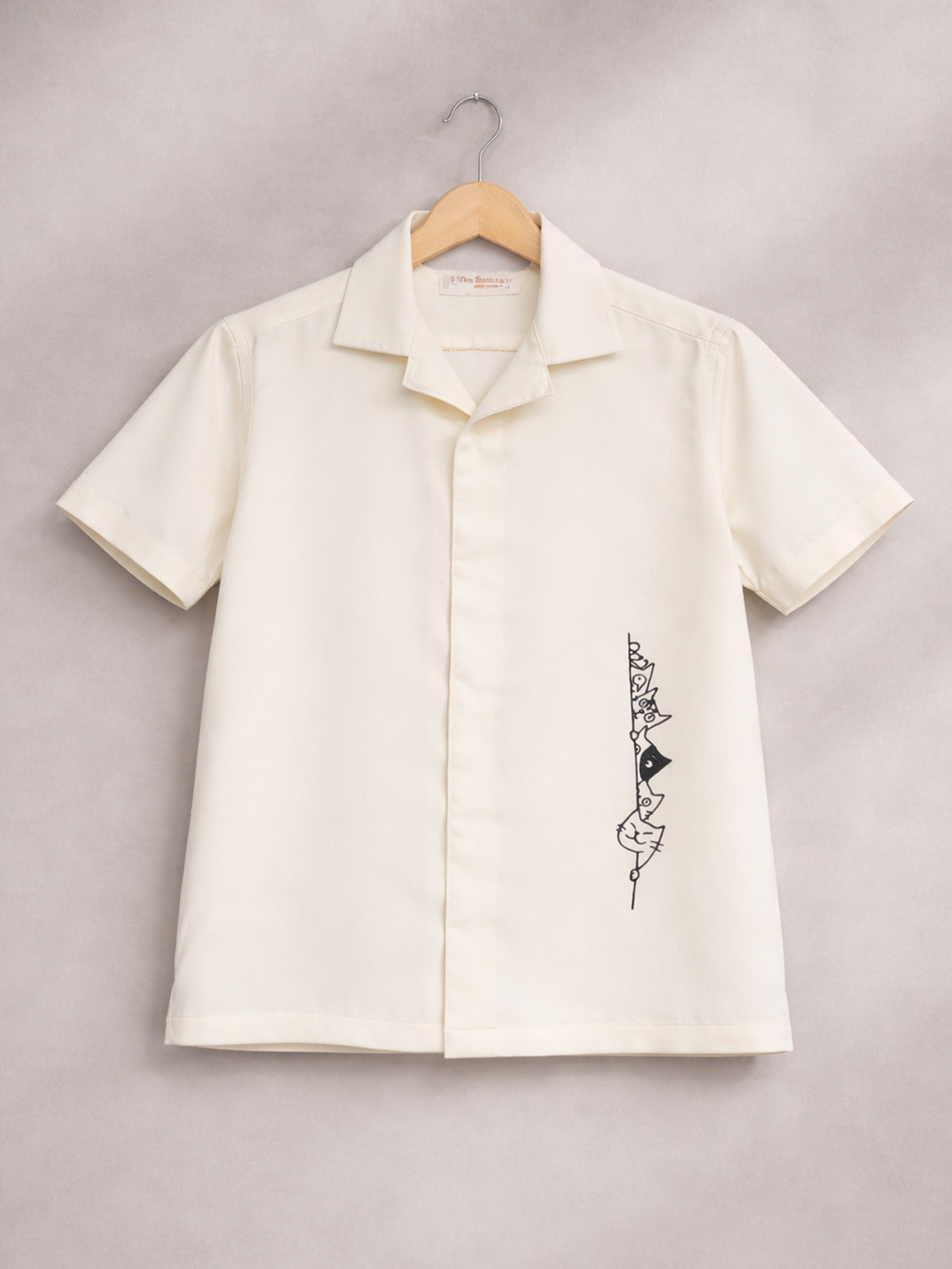 CUBAN COLLAR WHITE